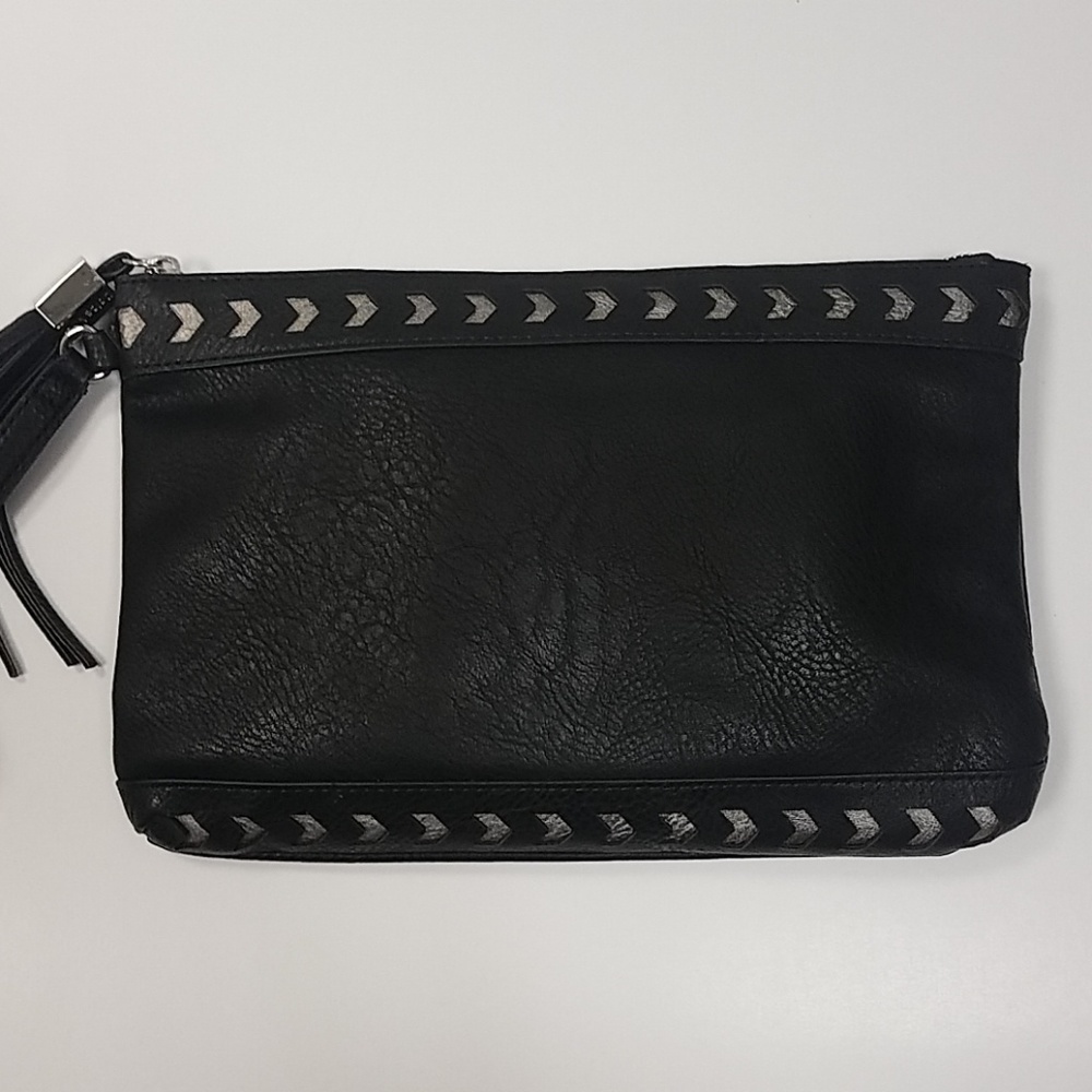Dolce Vita faux leather wristlet